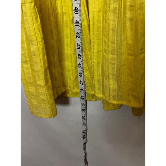 J. Jill Women's Yellow Dress - Picture 3 of 5